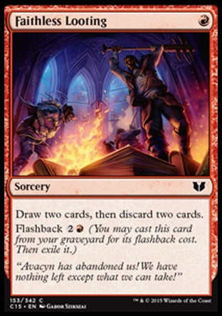 Faithless Looting (Commander 2015) Near Mint