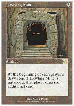 Howling Mine (Classic 6th Edition) Light Play Japanese