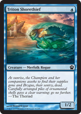 Triton Shorethief (Theros) Near Mint Foil Japanese
