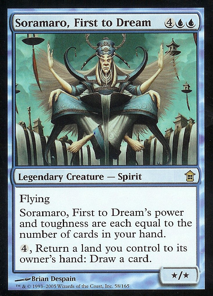 Soramaro, First to Dream (Saviors of Kamigawa) Near Mint Foil