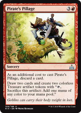 Pirate's Pillage (Rivals of Ixalan) Near Mint