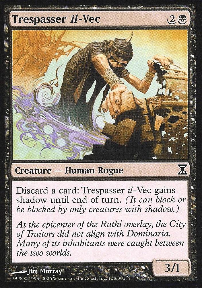 Trespasser il-Vec (Time Spiral) Near Mint Foil