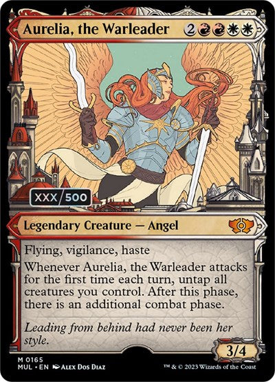 Aurelia, the Warleader (Serialized) (March of the Machine: Multiverse Legends) Near Mint