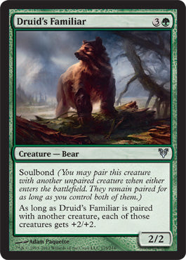 Druid's Familiar (Avacyn Restored) Near Mint
