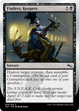Finders, Keepers (Unstable) Near Mint