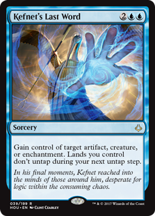 Kefnet's Last Word (Hour of Devastation) Near Mint Foil