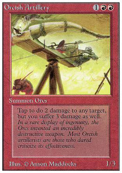Orcish Artillery (Unlimited) Near Mint
