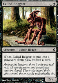 Exiled Boggart (Lorwyn) Near Mint Italian