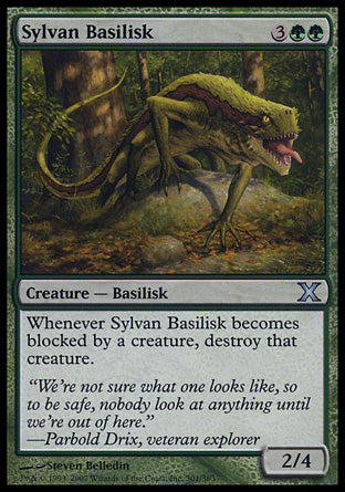 Sylvan Basilisk (10th Edition) Near Mint