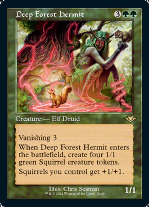 Deep Forest Hermit (Modern Horizons 1 Retro Frames) Near Mint Foil