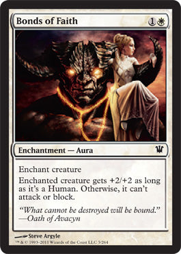 Bonds of Faith (Innistrad) Near Mint Foil