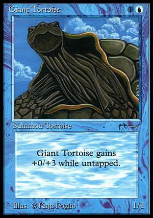 Giant Tortoise (dark circle) (Arabian Nights) Near Mint