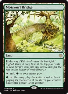 Mosswort Bridge (Duel Decks: Nissa vs Ob Nixilis) Near Mint