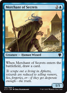 Merchant of Secrets (Commander 2017) Near Mint
