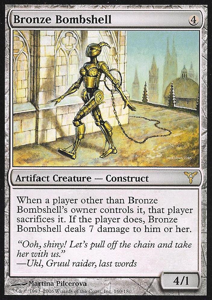 Bronze Bombshell (Dissension) Near Mint