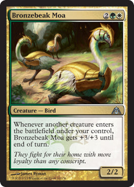 Bronzebeak Moa (Dragon's Maze) Near Mint Foil
