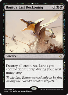 Bontu's Last Reckoning (Hour of Devastation) Near Mint