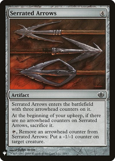 Serrated Arrows (Mystery Booster) Near Mint