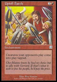 Uphill Battle (Mercadian Masques) Near Mint