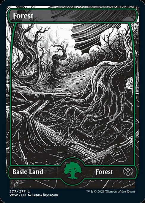 Forest (277) (Innistrad: Crimson Vow) Near Mint