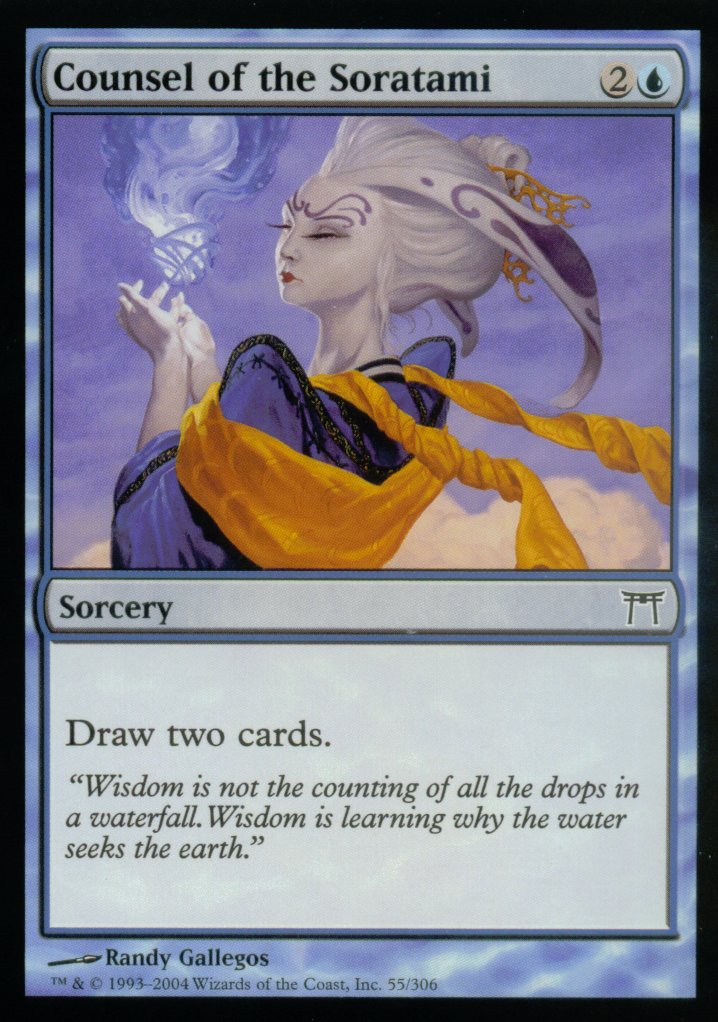Counsel of the Soratami (Champions of Kamigawa) Near Mint Foil