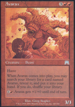 Avarax (Onslaught) Near Mint