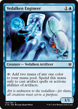 Vedalken Engineer (Commander 2016 Edition) Near Mint