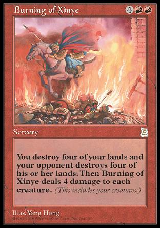 Burning of Xinye (Portal Three Kingdoms) Near Mint Chinese