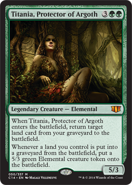 Titania, Protector of Argoth (Commander 2014 Edition) Near Mint