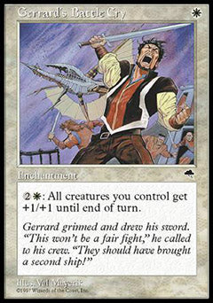 Gerrard's Battle Cry (Tempest) Near Mint