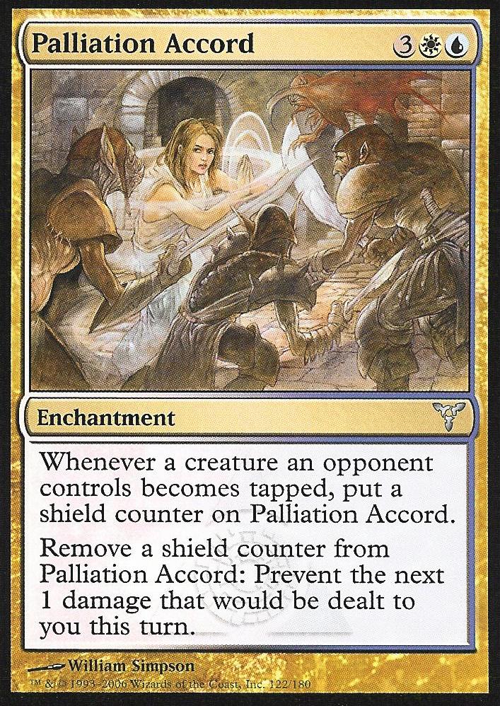 Palliation Accord (Dissension) Near Mint Foil