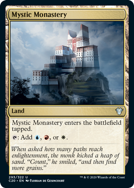 Mystic Monastery (Commander 2020 Ikoria) Near Mint