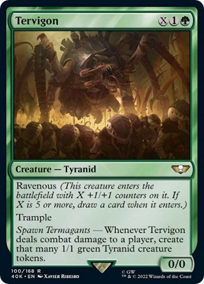 Tervigon (Surge Foil) (Universes Beyond: Warhammer 40K) Near Mint