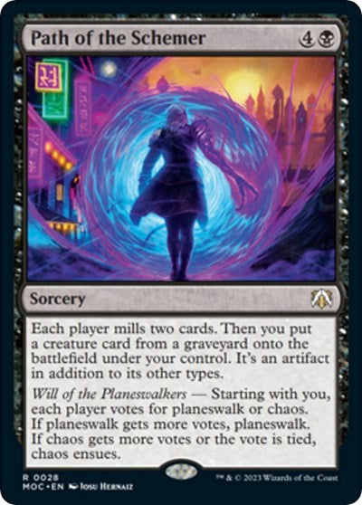 Path of the Schemer (Commander: March of the Machine) Near Mint