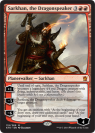 Sarkhan, the Dragonspeaker (Khans of Tarkir) Near Mint