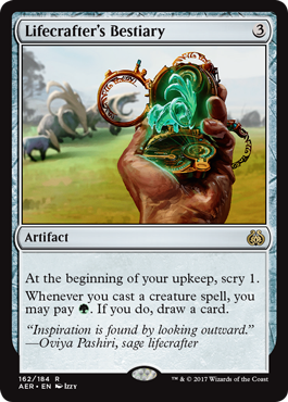 Lifecrafter's Bestiary (Aether Revolt) Near Mint  Crimson Hobbies