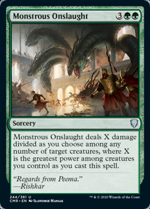 Monstrous Onslaught (Commander Legends) Near Mint