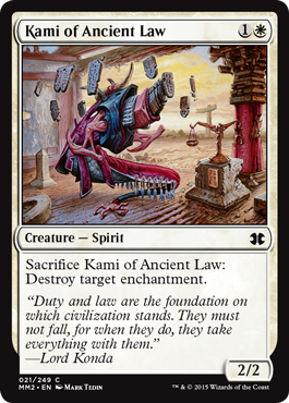 Kami of Ancient Law (Modern Masters 2015) Near Mint