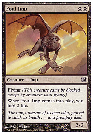 Foul Imp (9th Edition) Near Mint Foil