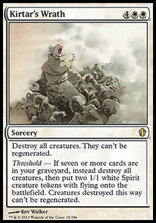 Kirtar's Wrath (Commander 2013 Edition) Near Mint