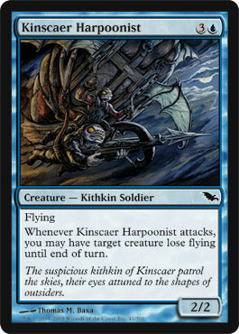 Kinscaer Harpoonist (Shadowmoor) Near Mint Foil
