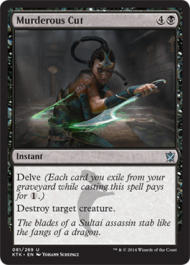 Murderous Cut (Khans of Tarkir) Near Mint Foil