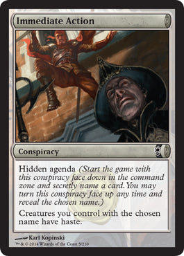 Immediate Action (Conspiracy) Near Mint