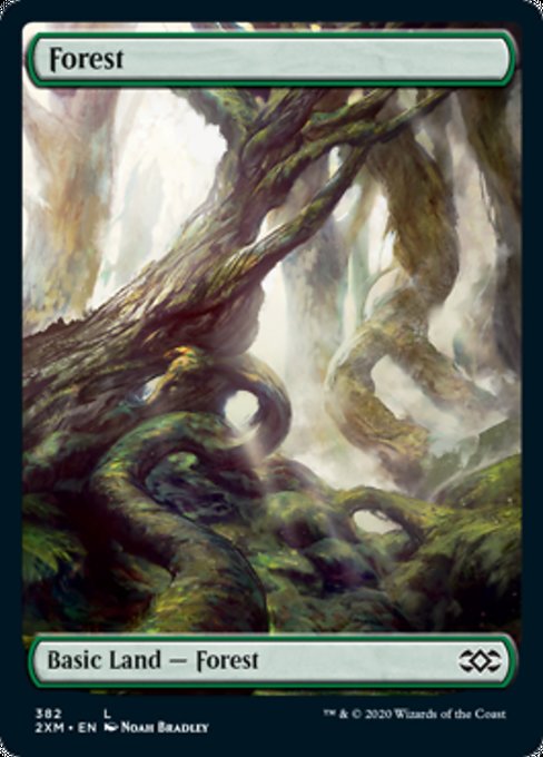 Forest (382) (Double Masters) Near Mint Foil