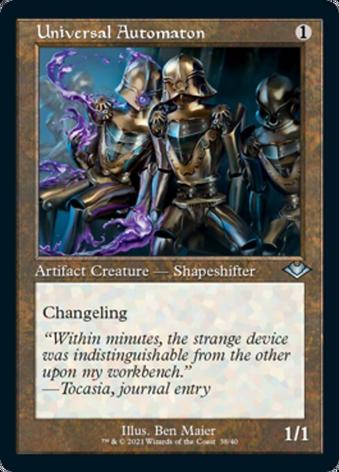 Universal Automaton (Modern Horizons 1 Retro Frames) Near Mint Foil