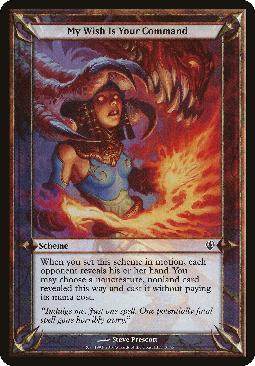My Wish Is Your Command (Scheme) (Archenemy) Near Mint