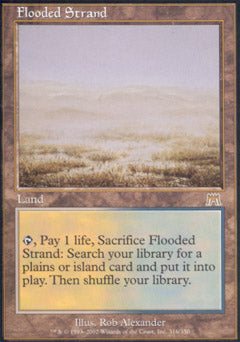 Flooded Strand (Onslaught) Light Play