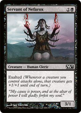 Servant of Nefarox (Magic 2013 Core Set) Near Mint
