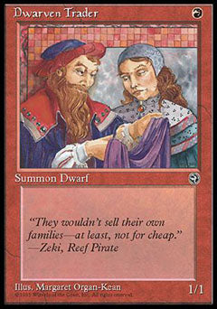 Dwarven Trader (2) (Homelands) Light Play