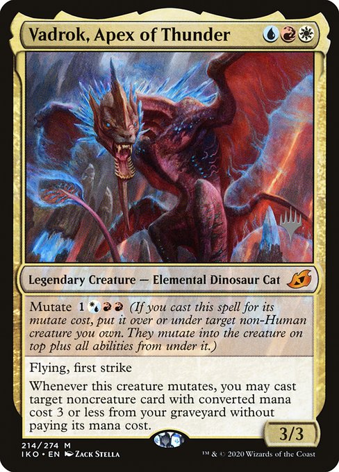 Vadrok Apex of Thunder (Promo Pack) Near Mint